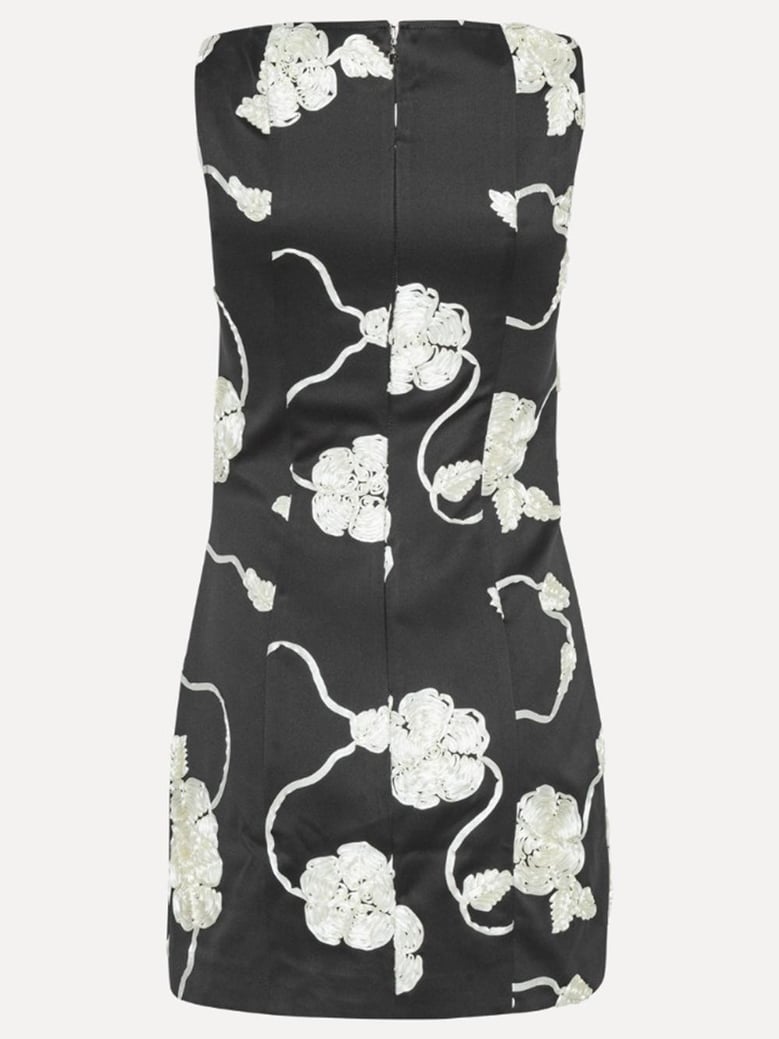 3d flower mini dress by Selfnex