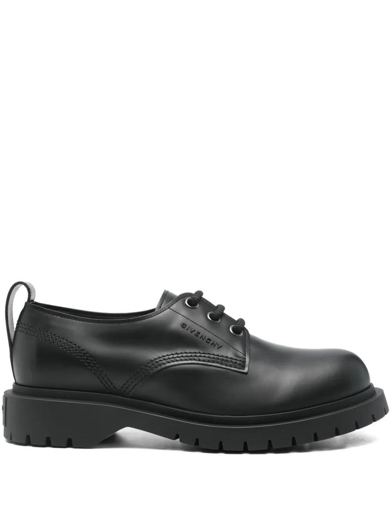 derby chunky in pelle spazzolata by Selfnex