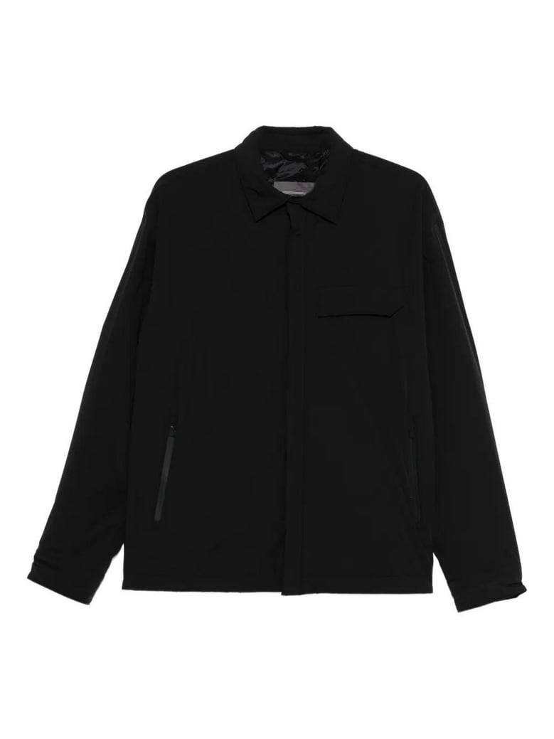 nylon shirt jacket by Selfnex