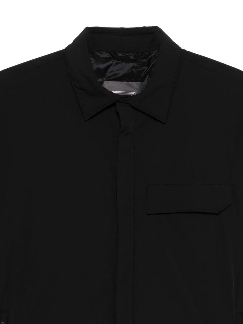 nylon shirt jacket by Selfnex