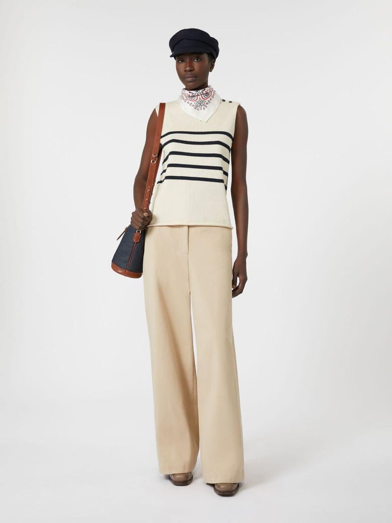 alfeo beige pants by Selfnex