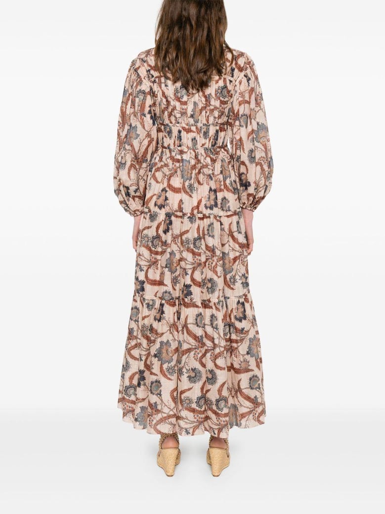 ascension tie billow maxi by Selfnex