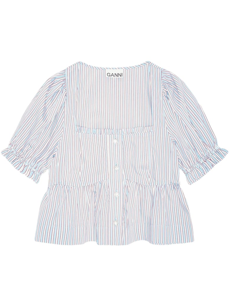 striped blouse by Selfnex