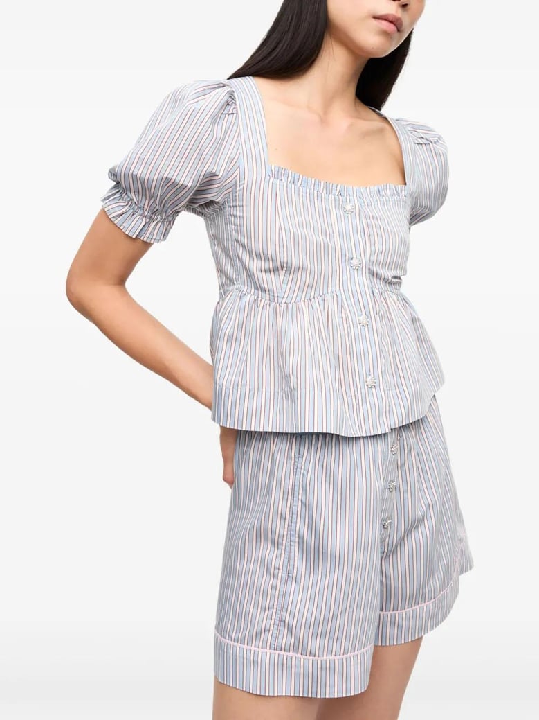 striped blouse by Selfnex