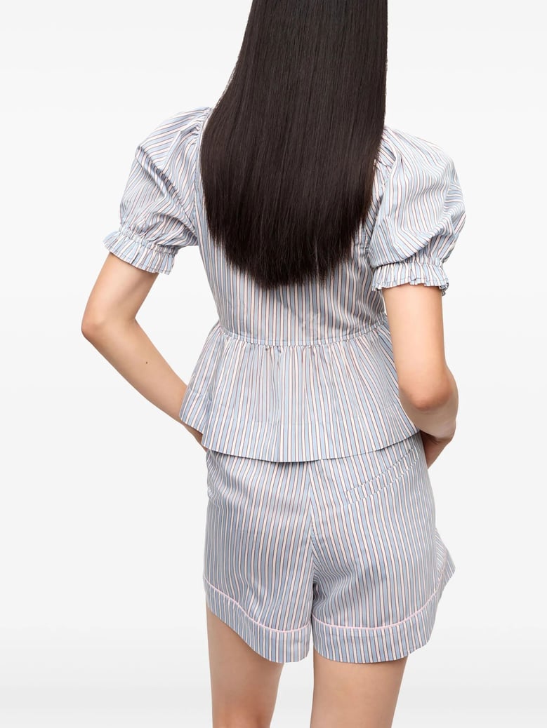 striped blouse by Selfnex