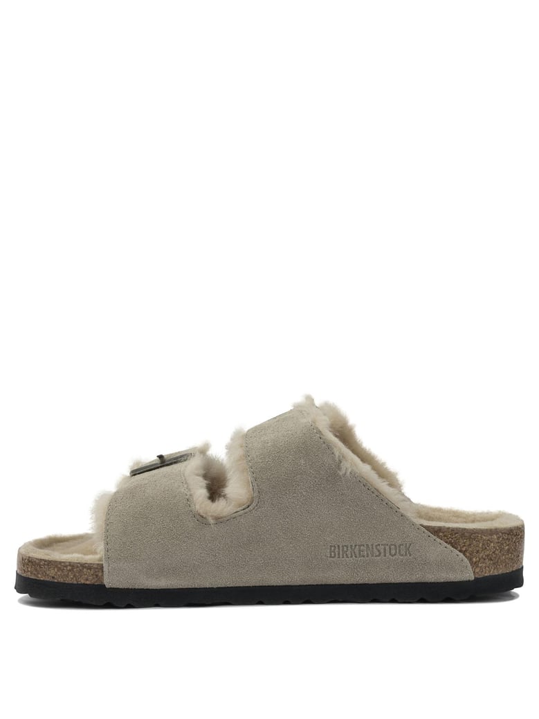 arizona shearling sandals by Selfnex