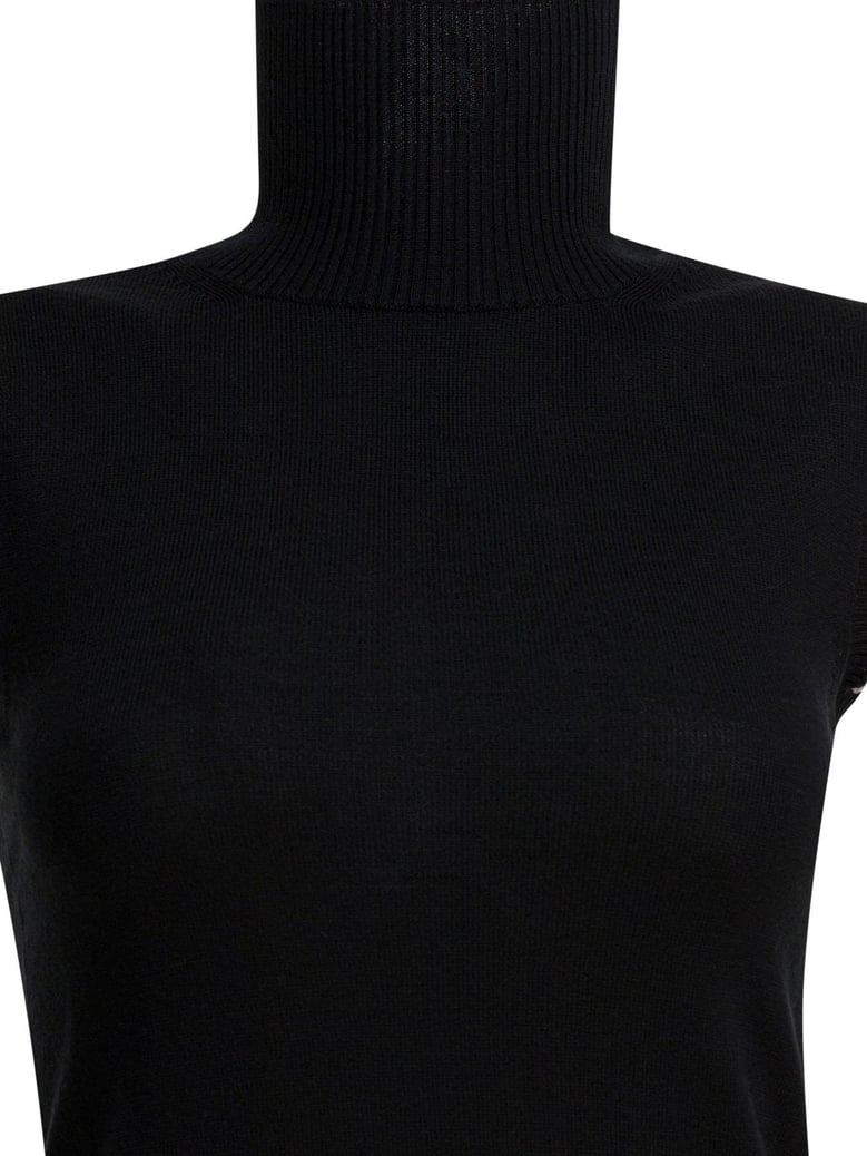 mock neck sleeveless by Selfnex