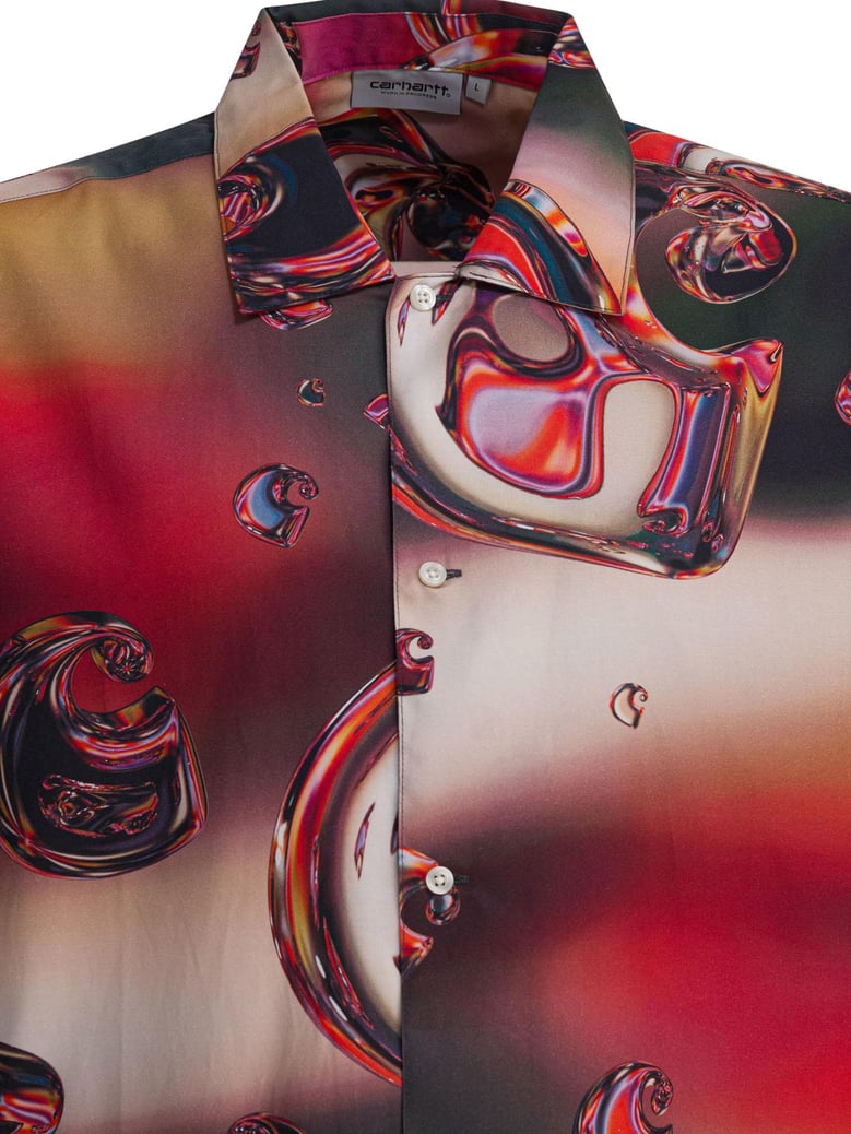 s/s solar chrome shirt by Selfnex