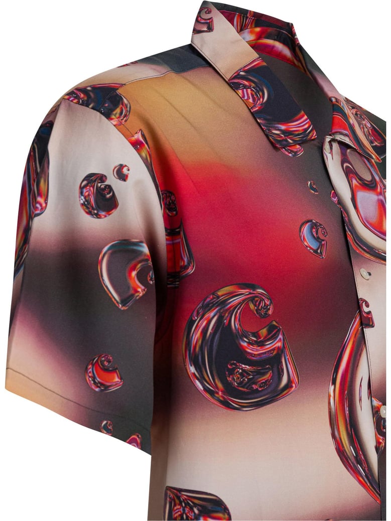 s/s solar chrome shirt by Selfnex