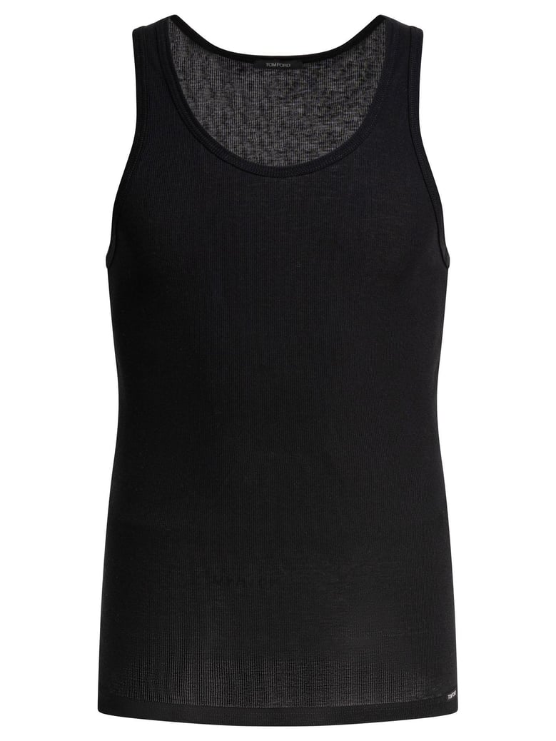 cotton and modal tank top by Selfnex