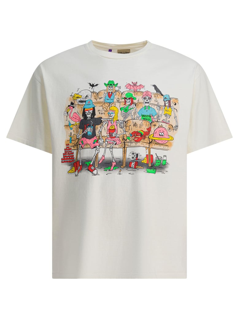 skeleton beach theater tee t-shirt by Selfnex