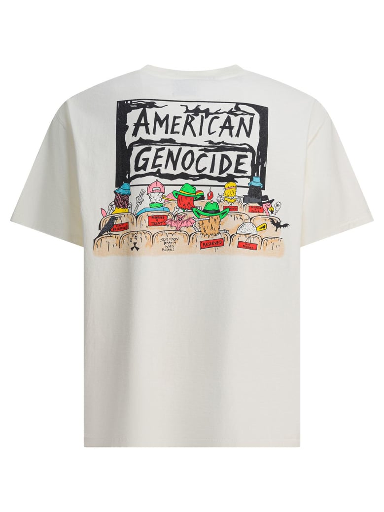 skeleton beach theater tee t-shirt by Selfnex