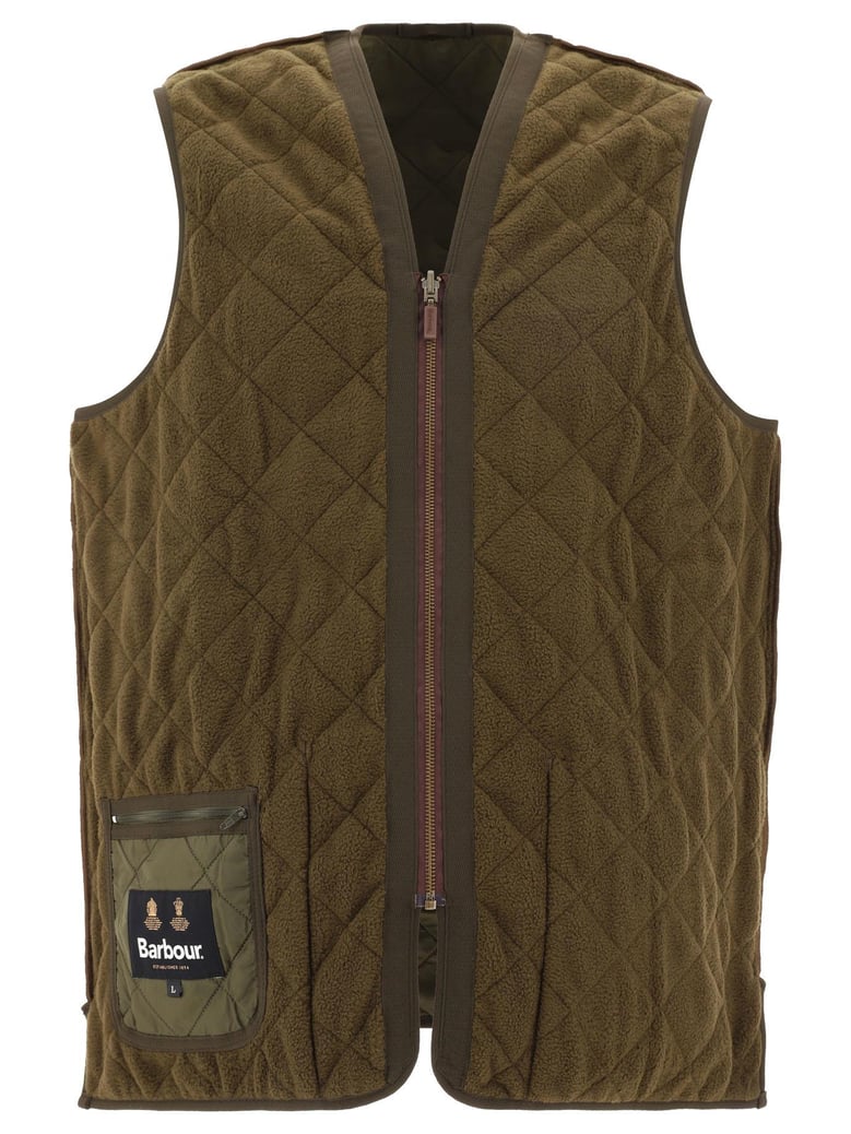 polarquilt quilted vest by Selfnex