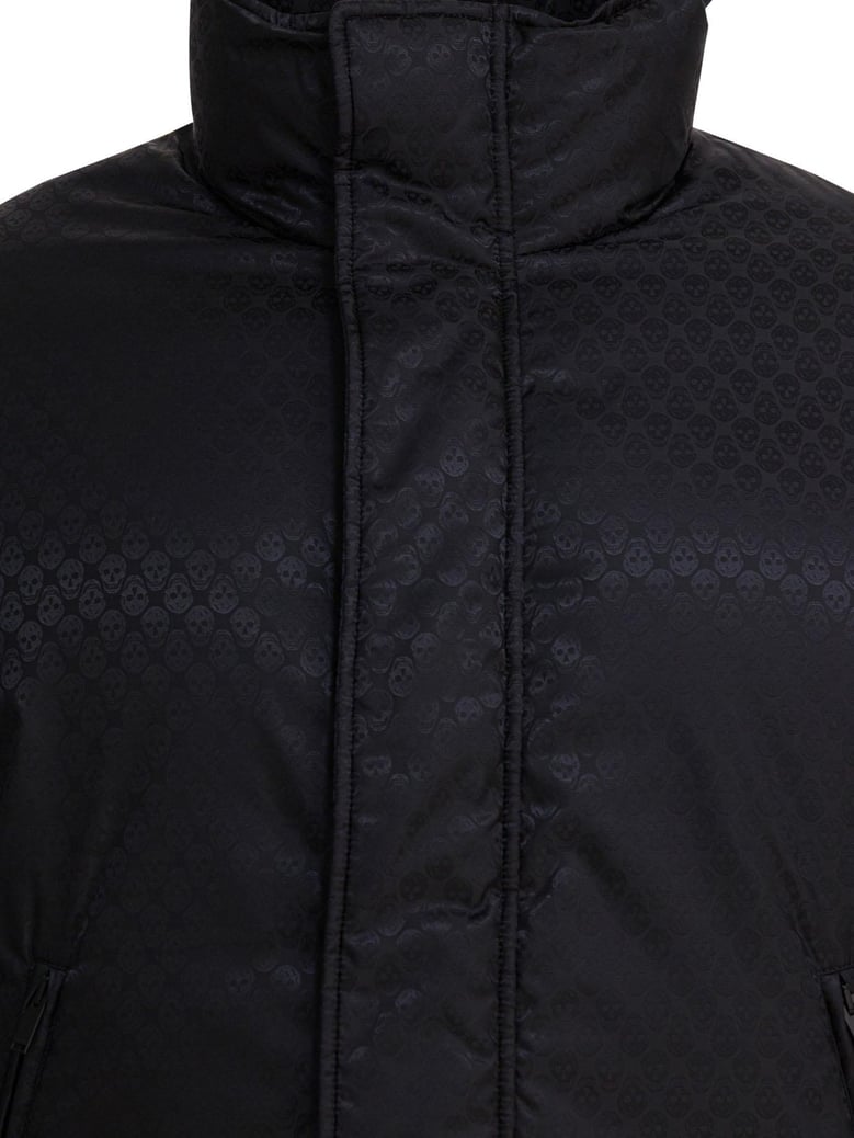 black polyamide polyamide jacket by Selfnex