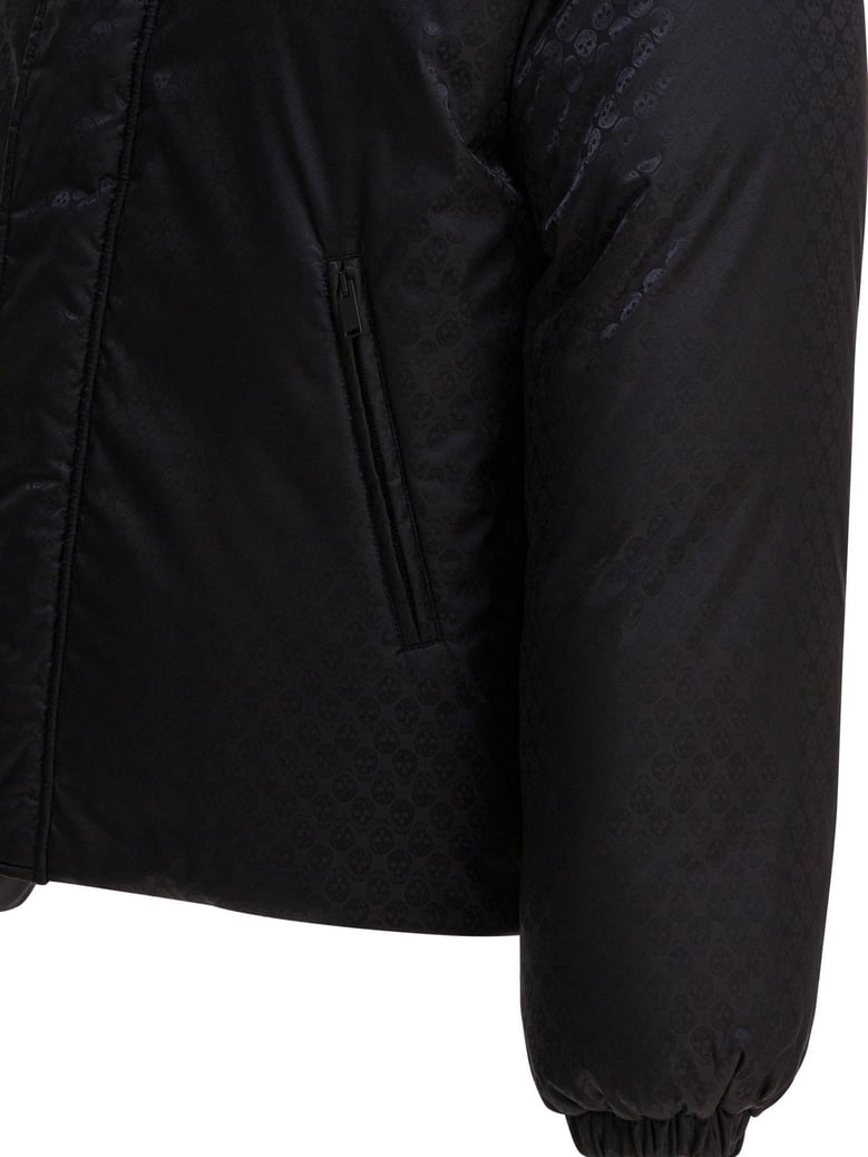 black polyamide polyamide jacket by Selfnex