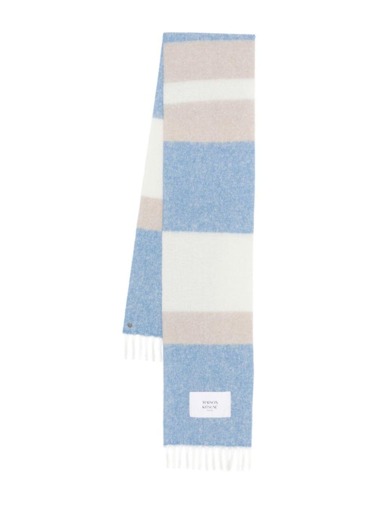 alpaca striped scarf by Selfnex