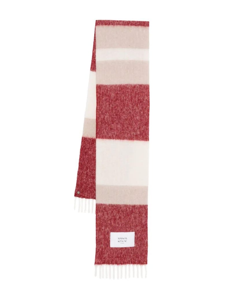 alpaca striped scarf by Selfnex