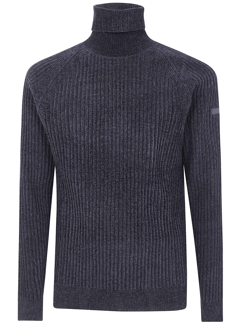 velvet rave turtleneck knit sweater by Selfnex