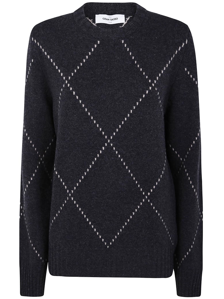 round neck gransasso paricollo sweater by Selfnex