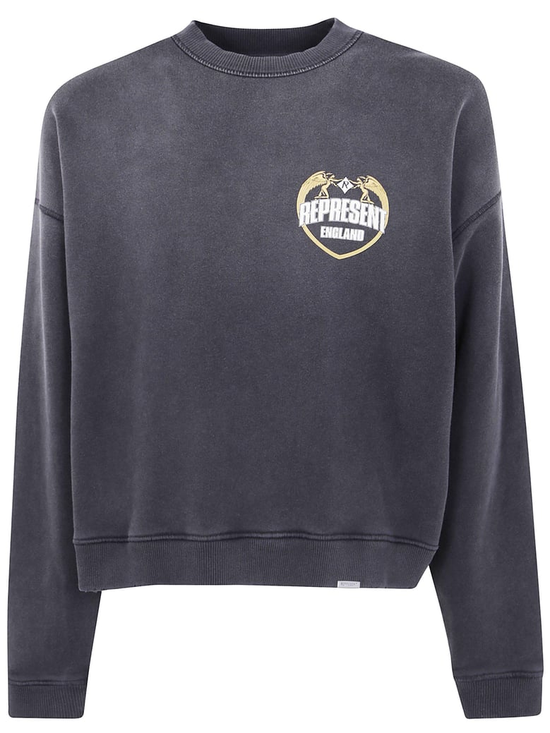 represent angel border sweatshirt by Selfnex