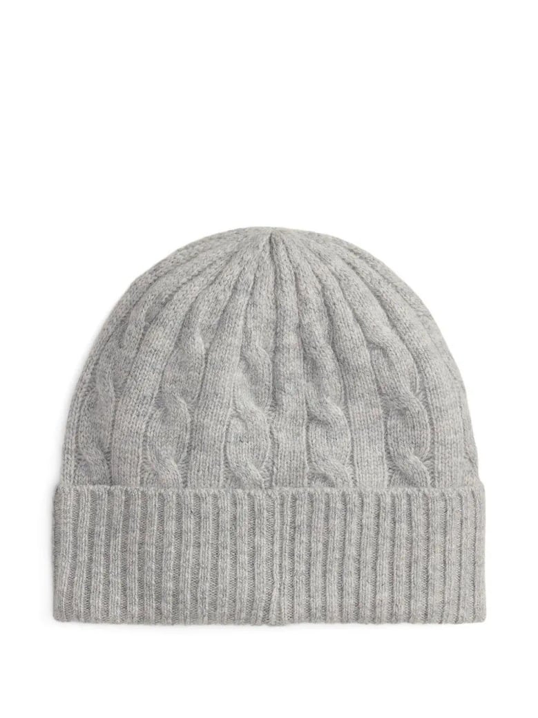 polo ralph lauren cable wool-cashmere beanie by Selfnex