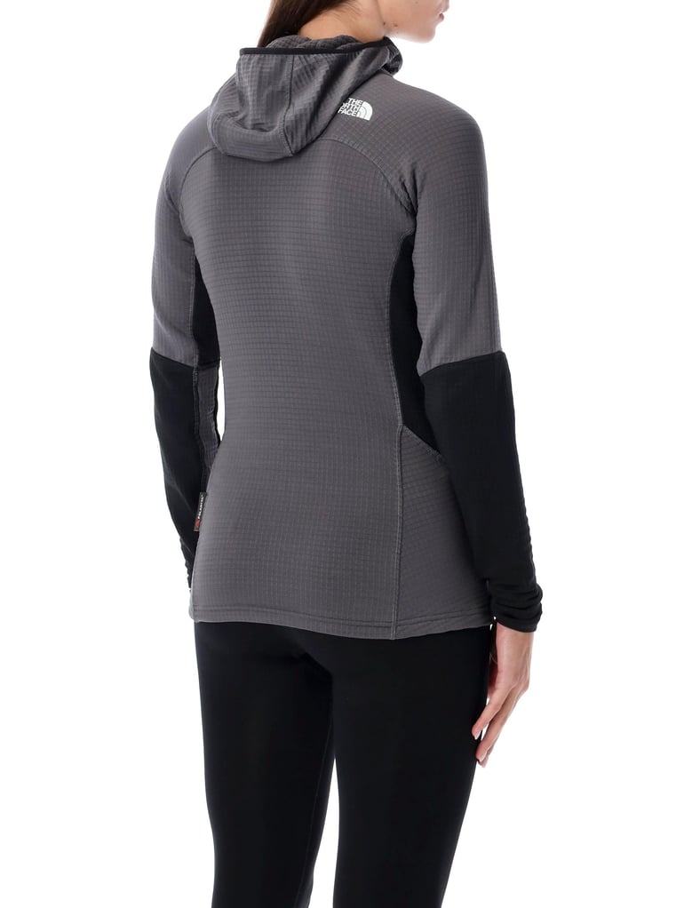 the north face stormgap grey polartec® hooded jacket by Selfnex