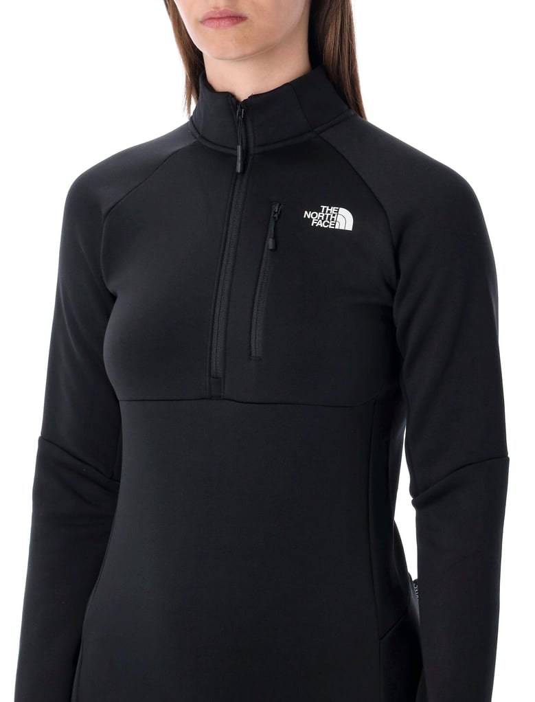 the north face black polartec® meteora technical fleece 1/4 zip by Selfnex