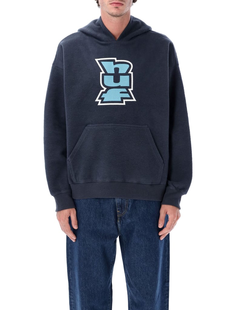 huf megablast reverse fleece hoodie by Selfnex