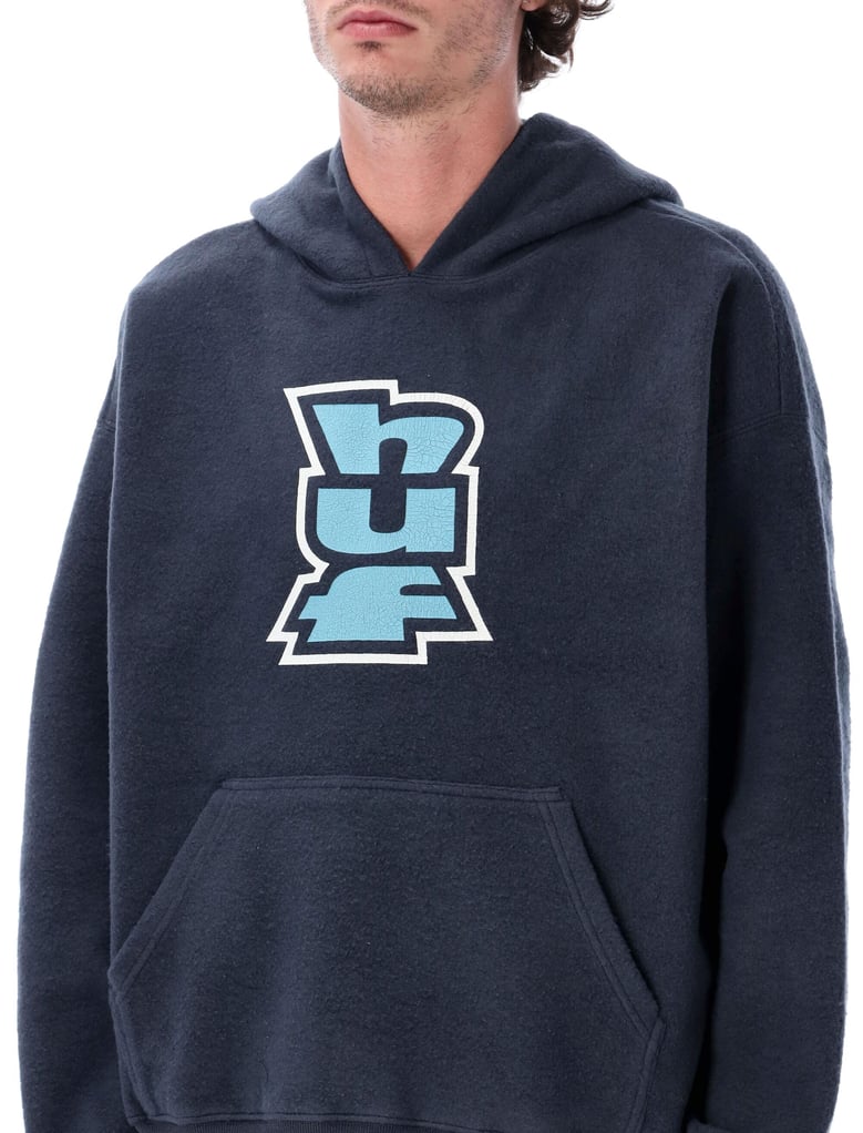 huf megablast reverse fleece hoodie by Selfnex