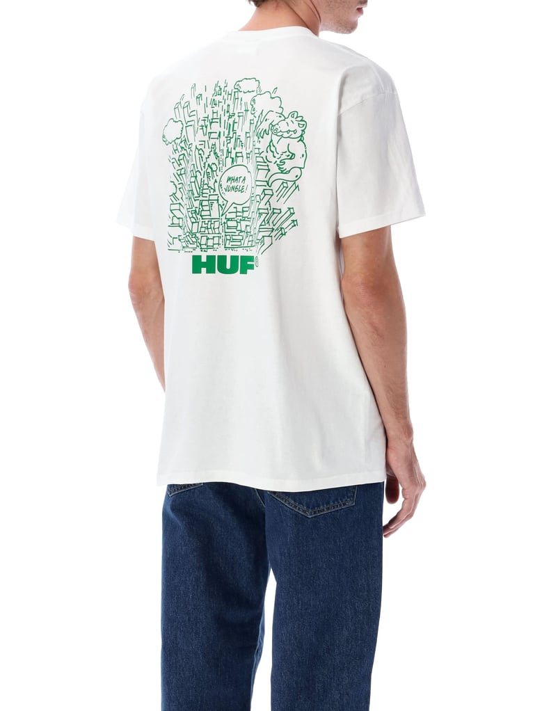 huf what a jungle graphic t-shirt by Selfnex