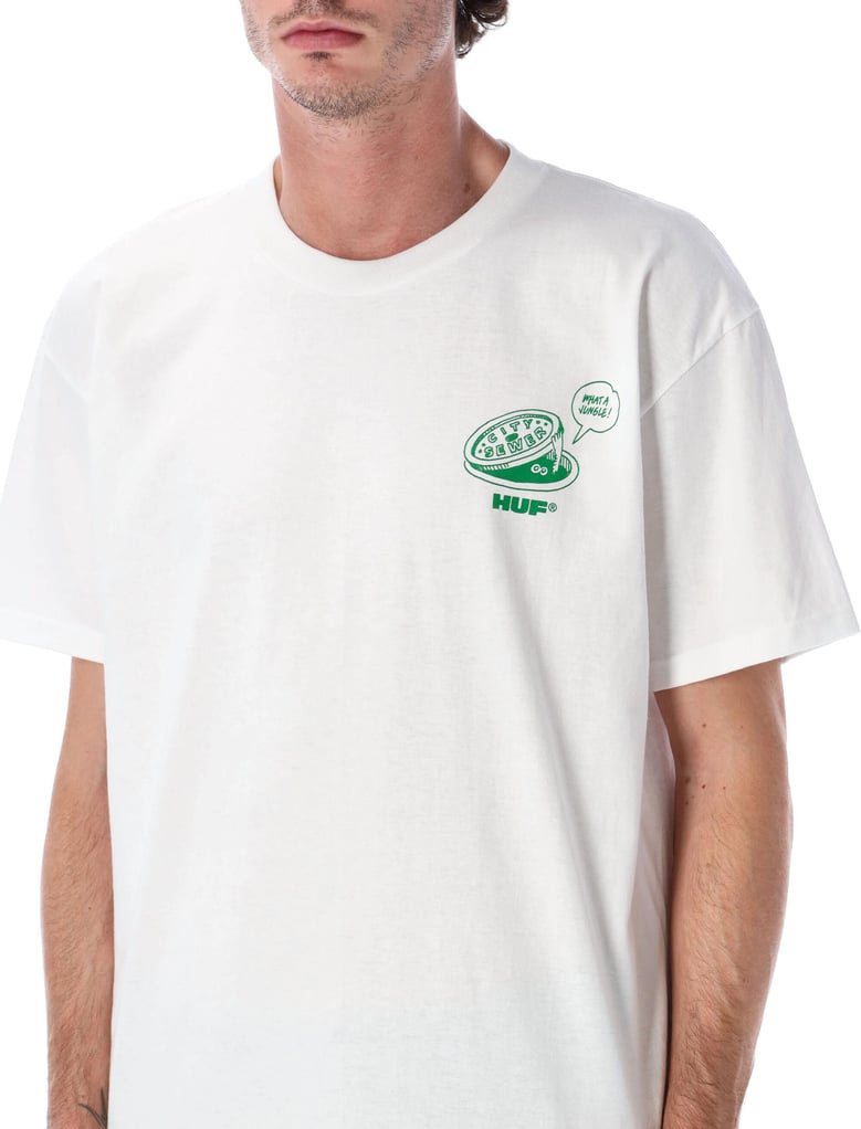 huf what a jungle graphic t-shirt by Selfnex