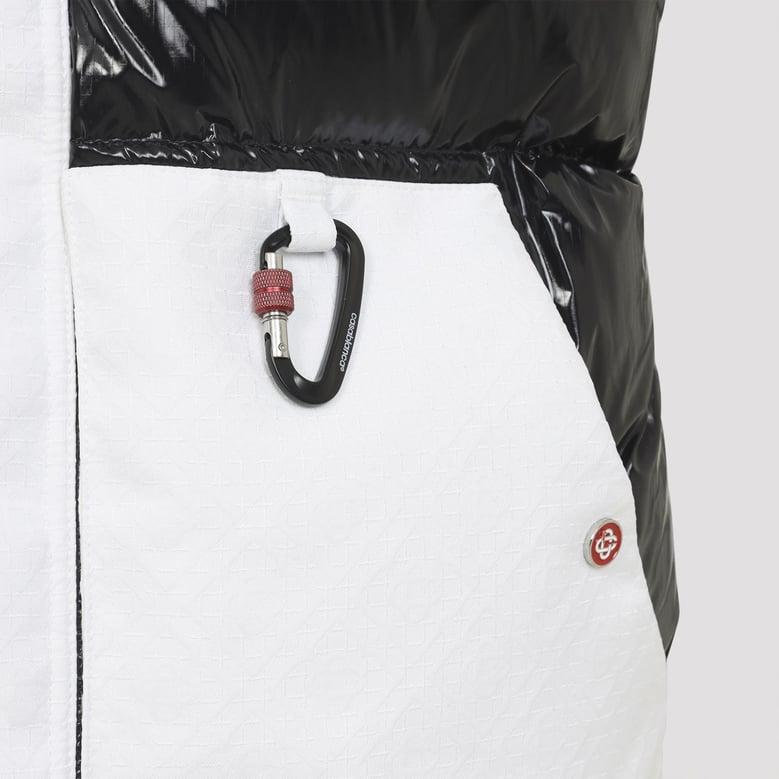 black down vest by Selfnex