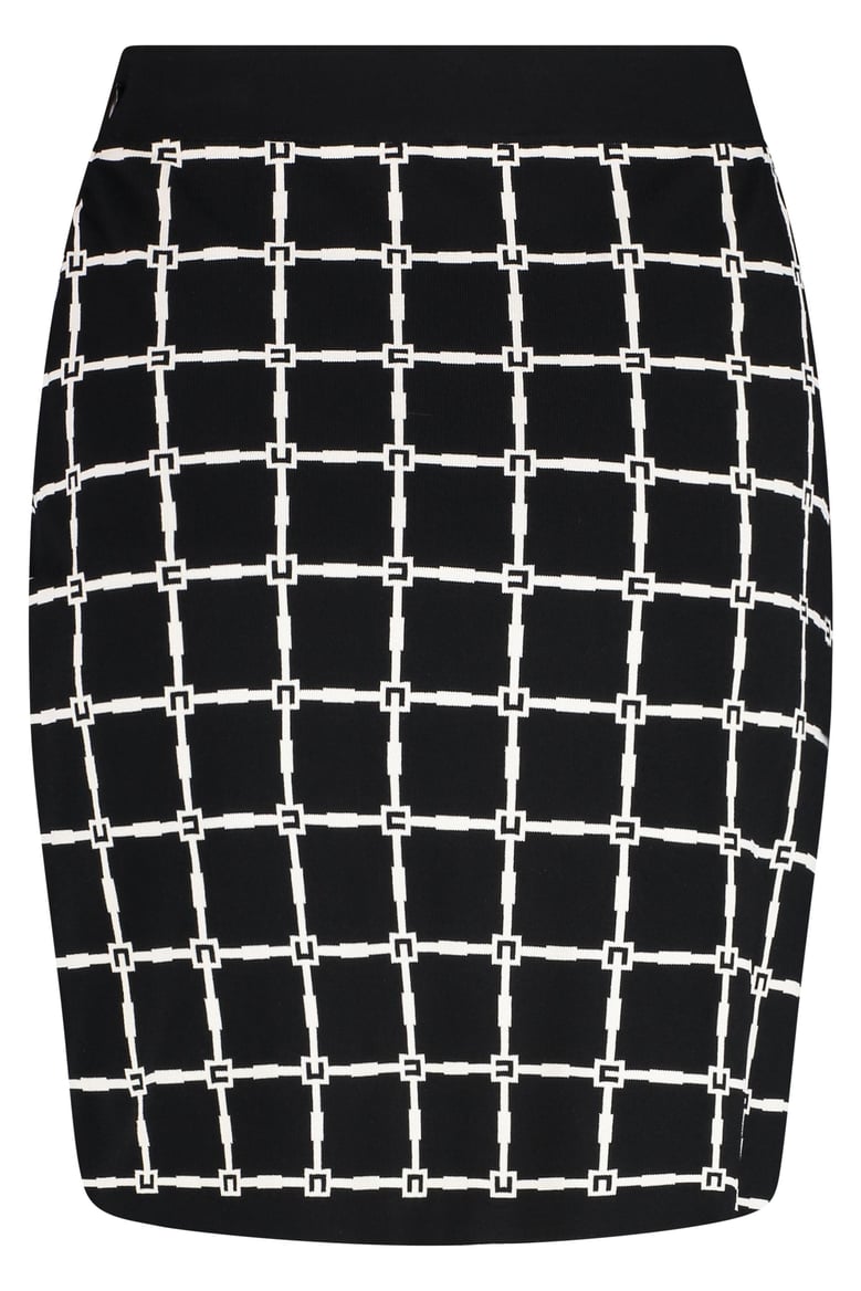 knitted mini skirt by Selfnex