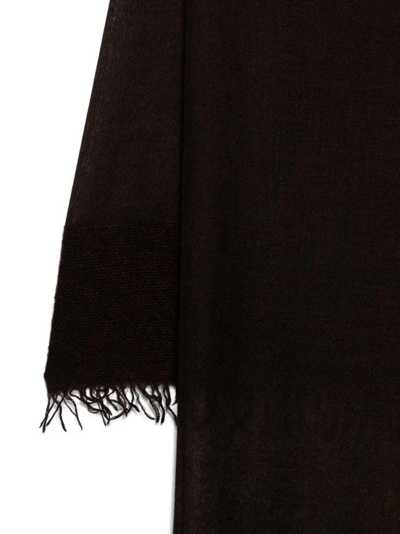 fringed wool scarf by Selfnex