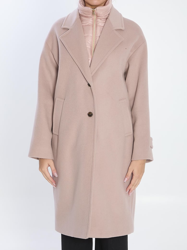 ultralight wool and nylon coat by Selfnex