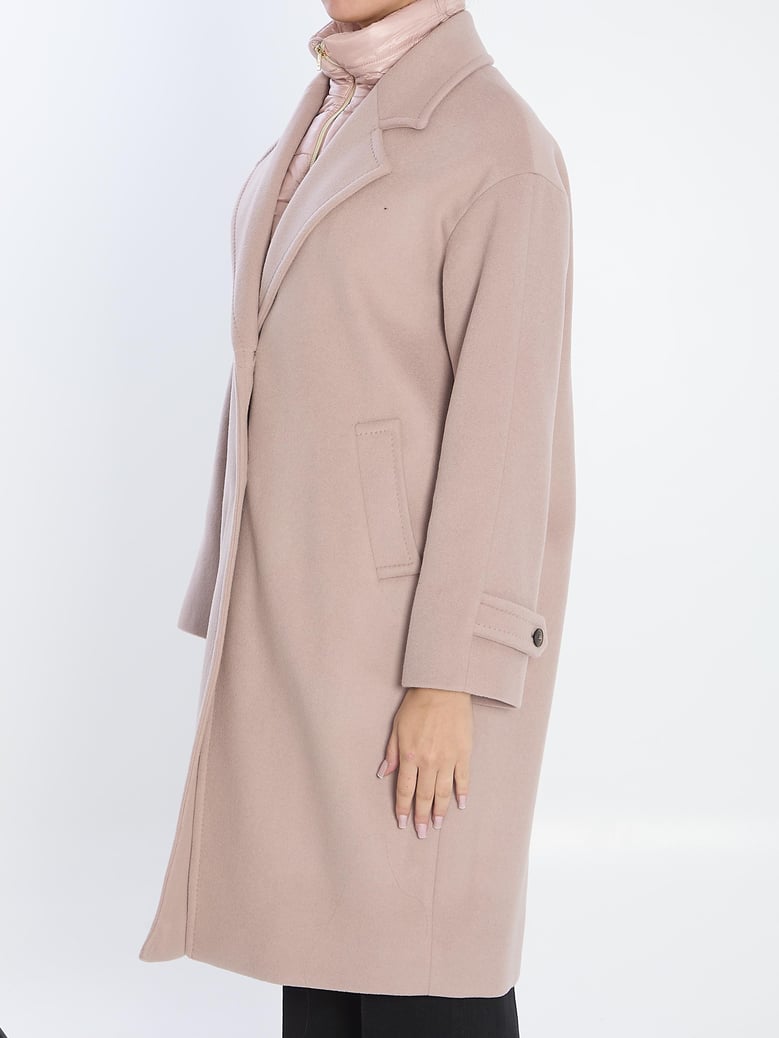ultralight wool and nylon coat by Selfnex