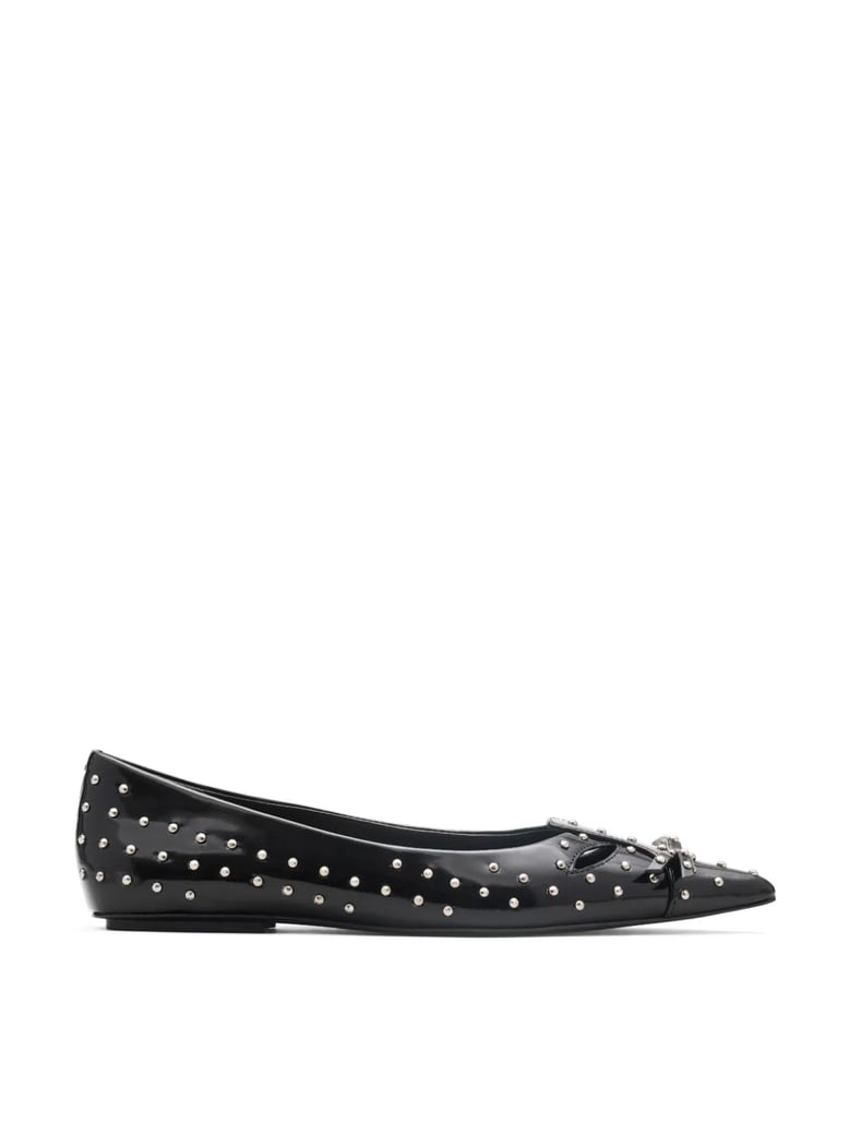 the glam studs kat ballet flats by Selfnex