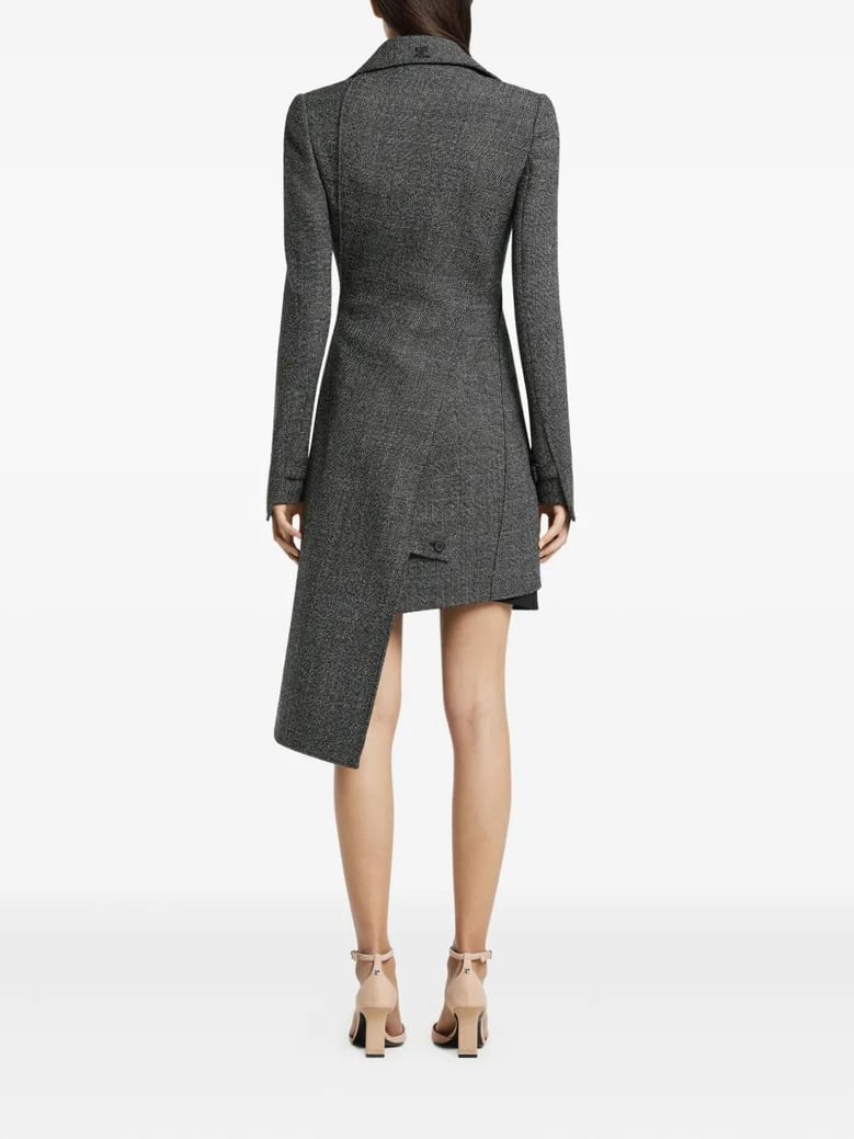 coat oblique caviar by Selfnex
