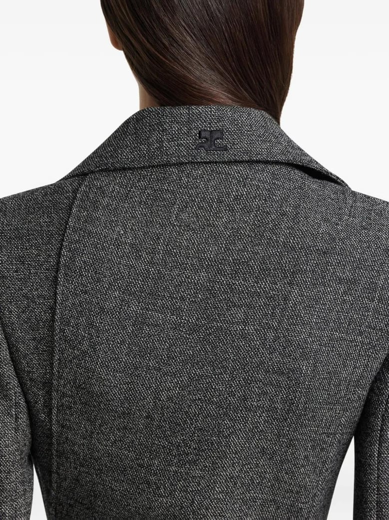 coat oblique caviar by Selfnex