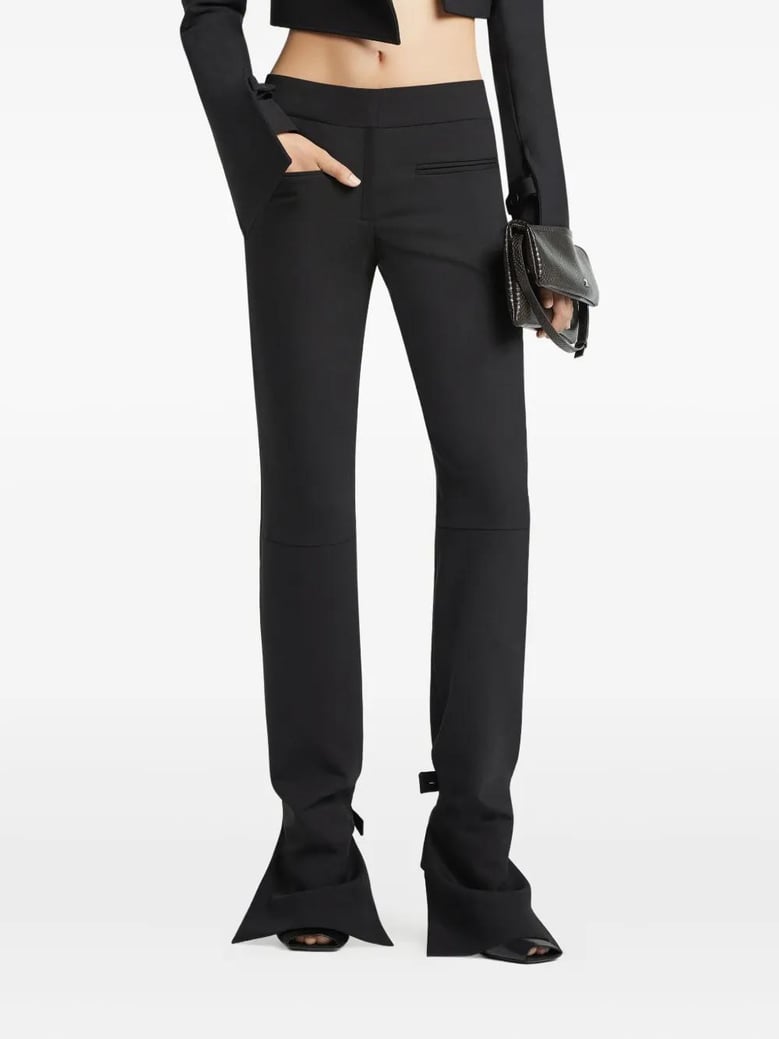 pants double hem polywool by Selfnex
