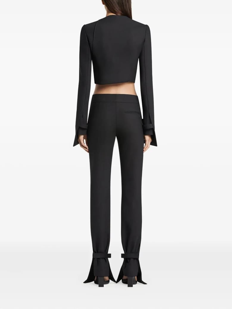 pants double hem polywool by Selfnex