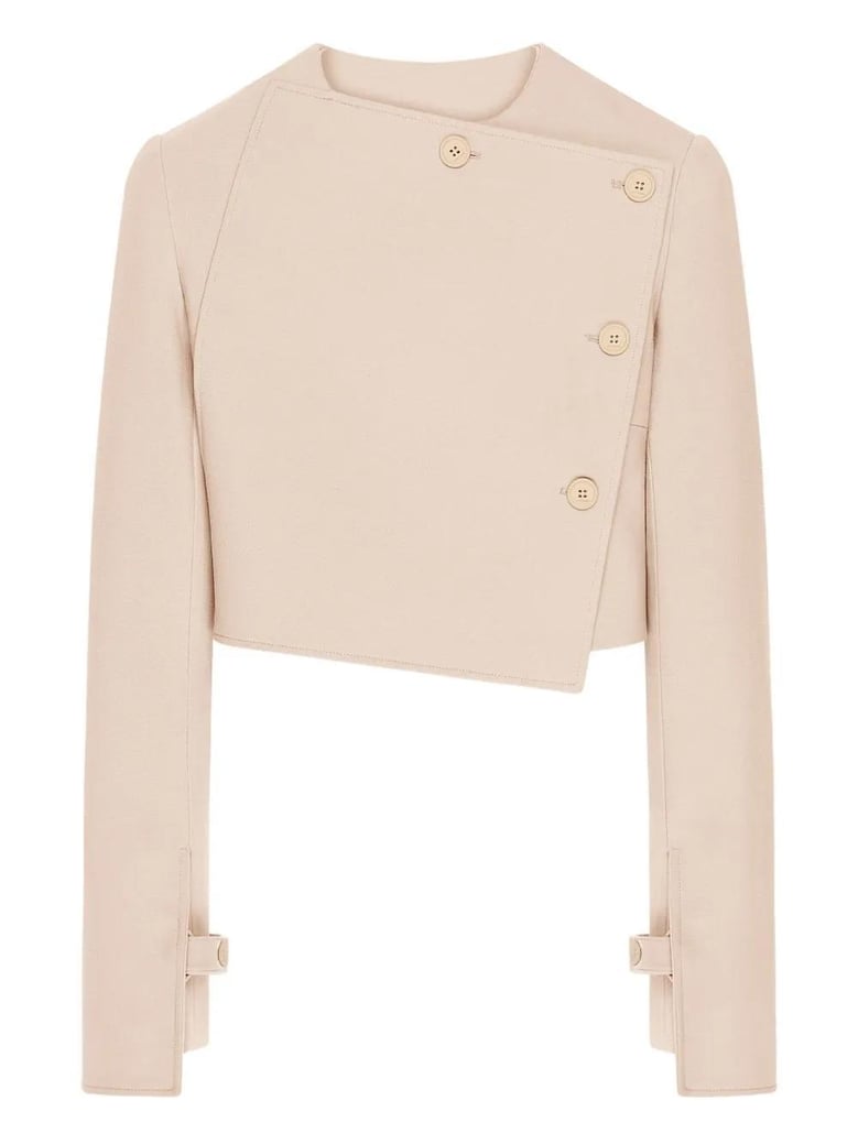 tailored jacket oblique polywool by Selfnex