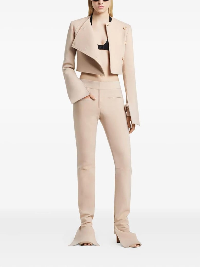 tailored jacket oblique polywool by Selfnex