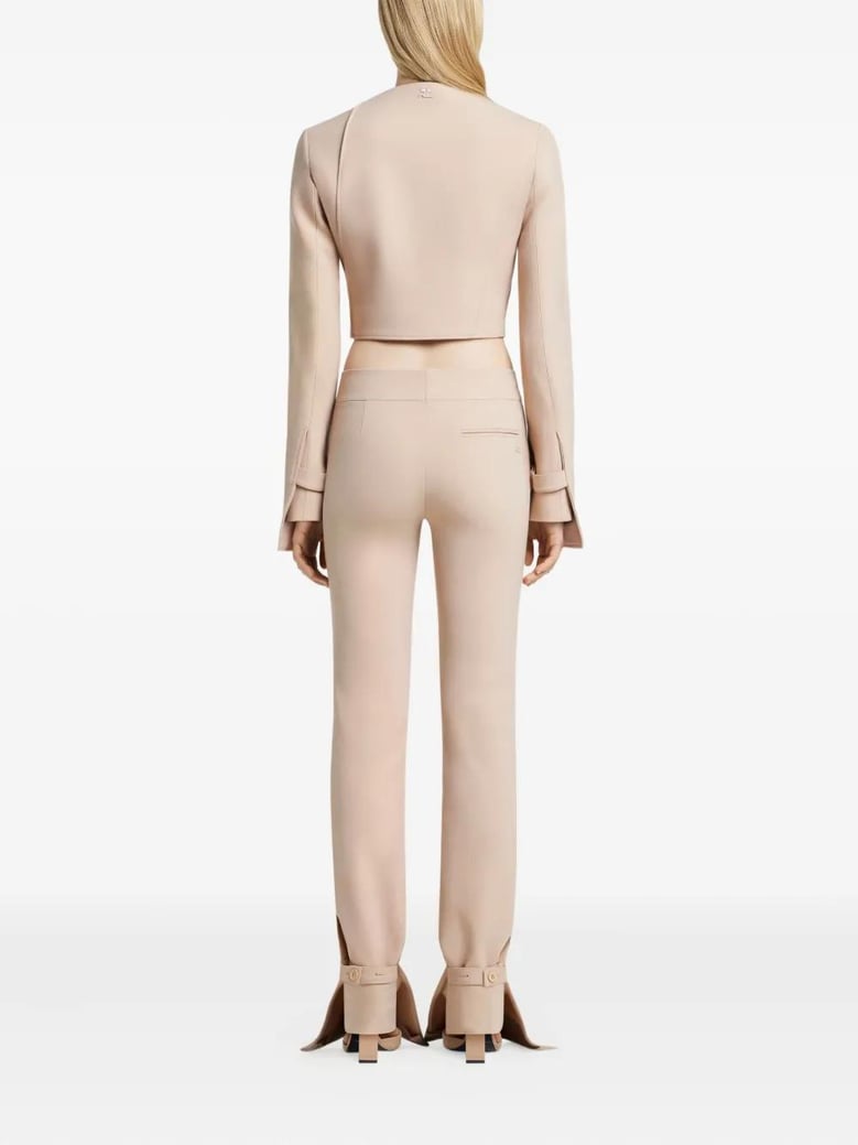 tailored jacket oblique polywool by Selfnex