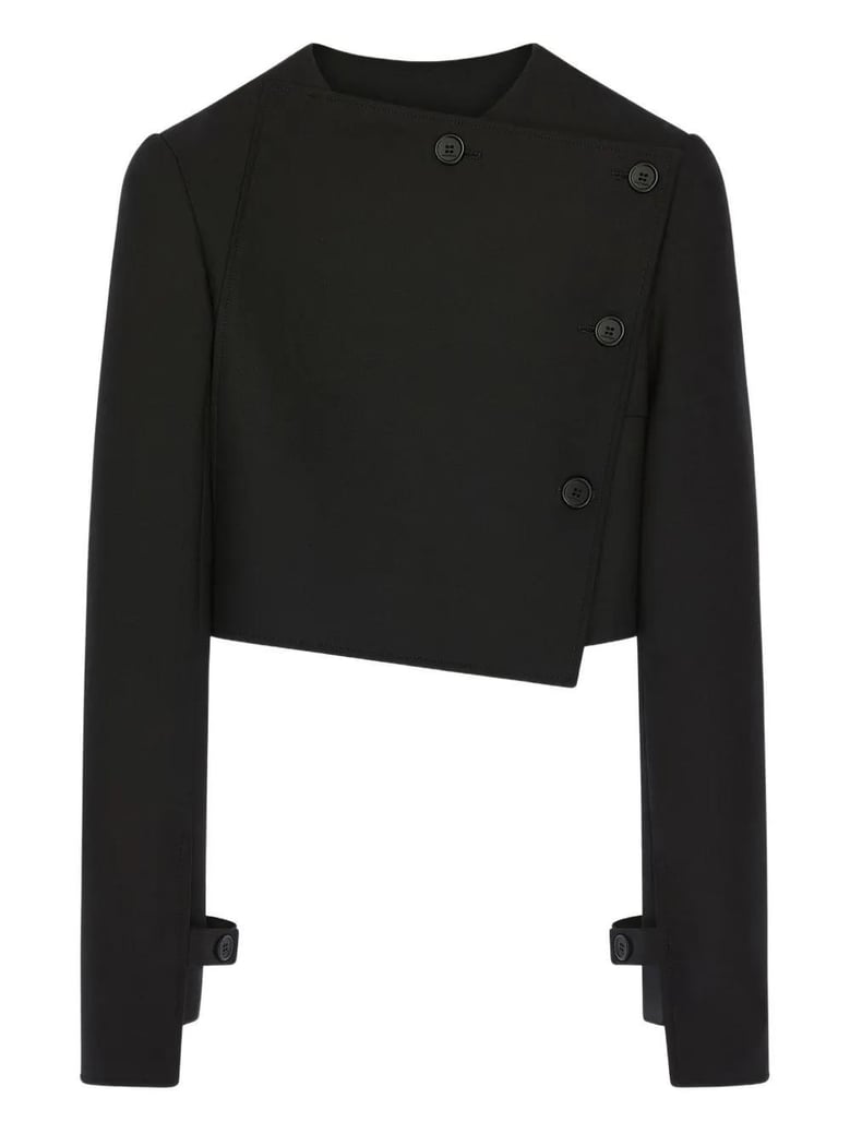 tailored jacket oblique polywool by Selfnex