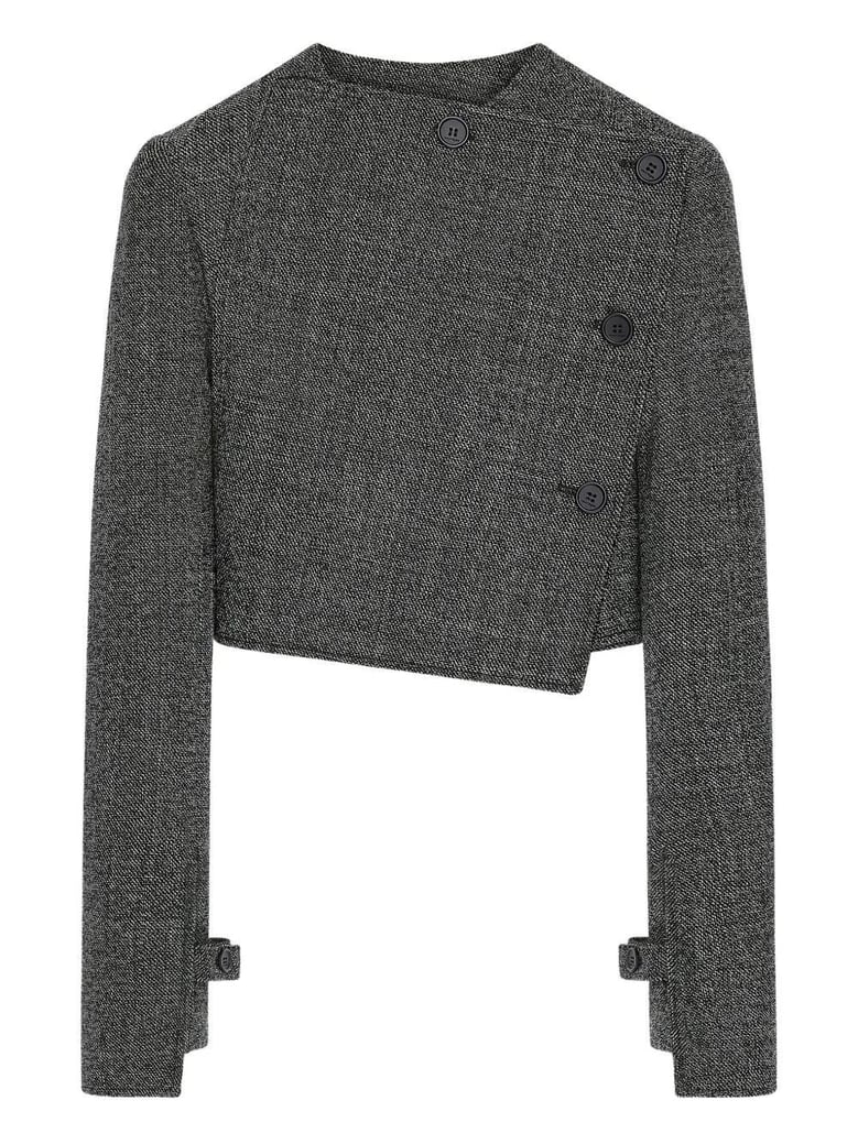 tailored jacket oblique caviar by Selfnex