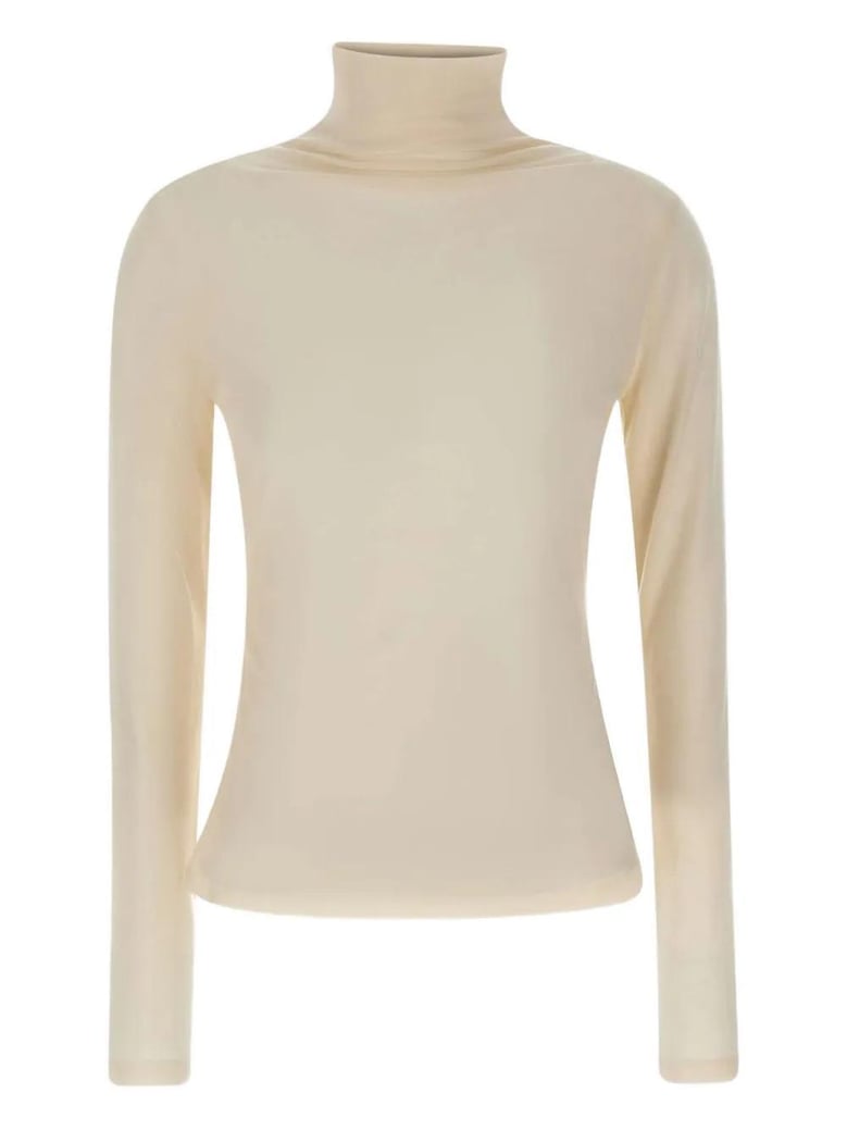 elavu jersey tops white by Selfnex