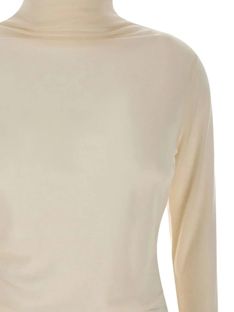 elavu jersey tops white by Selfnex