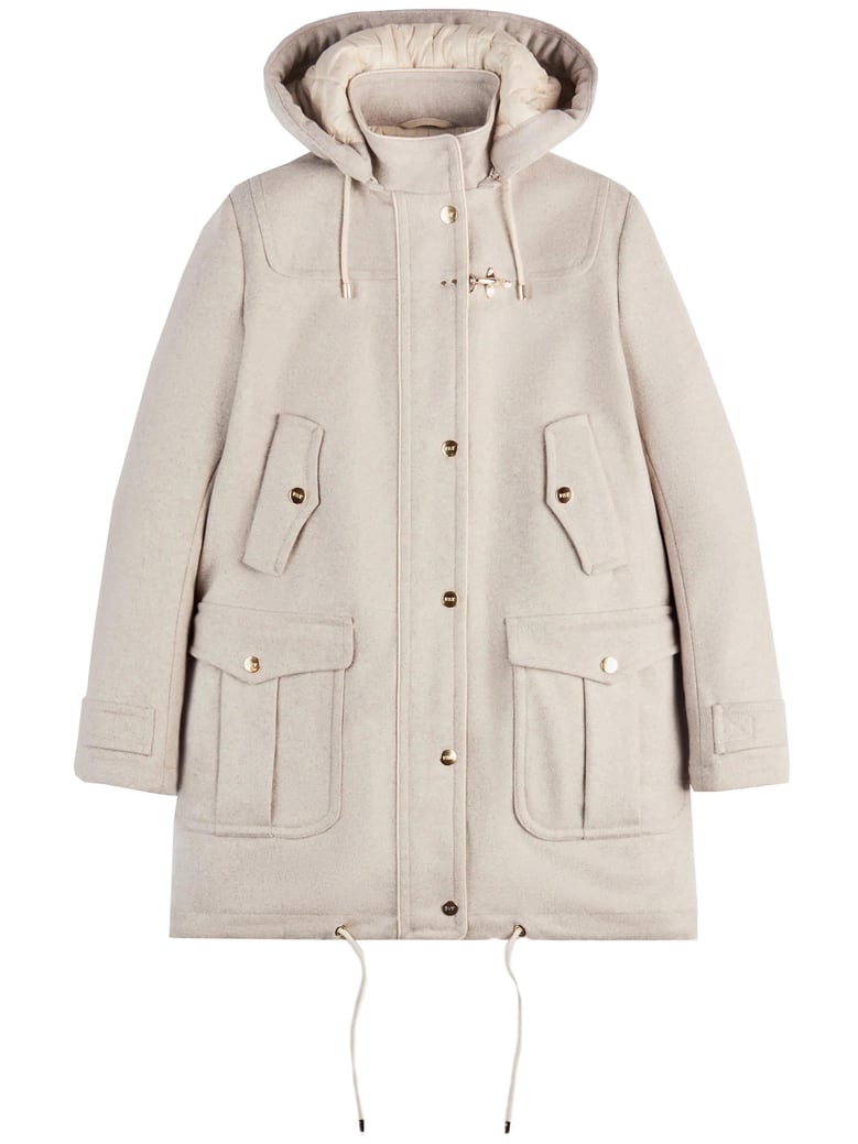 wool and cashmere parka by Selfnex