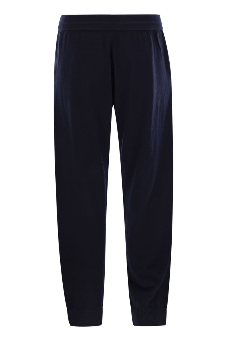 merino wool knitted trousers by Selfnex